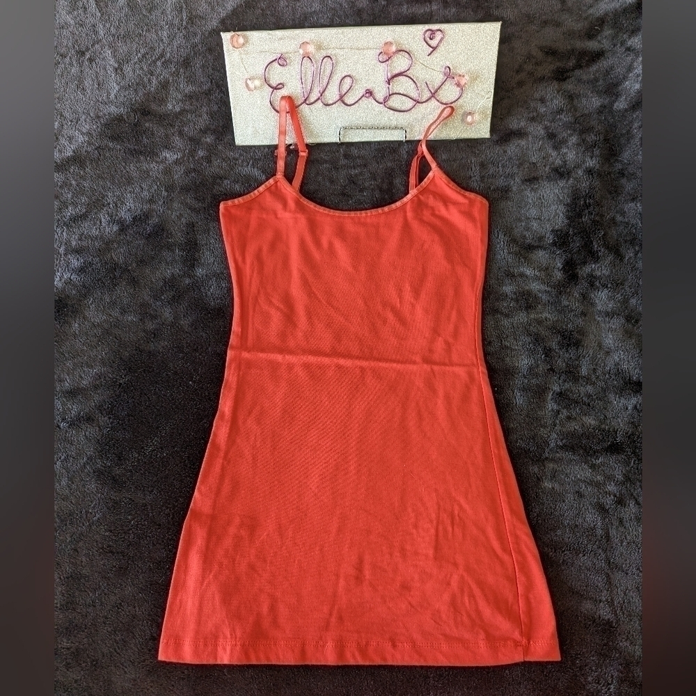 Long Orange Tank